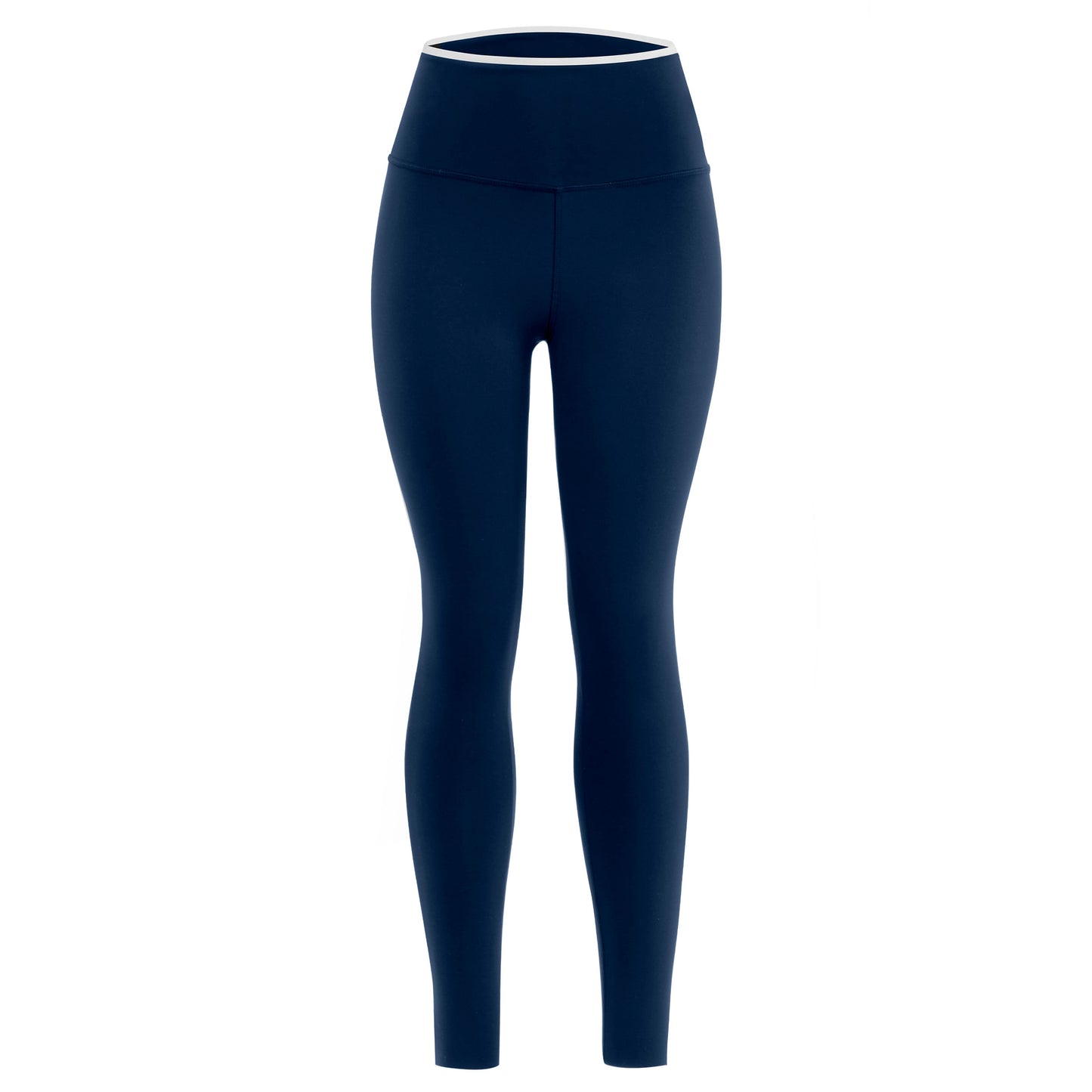 TIMELESS LEGGINGS - OCEAN & WHITE STRIPE