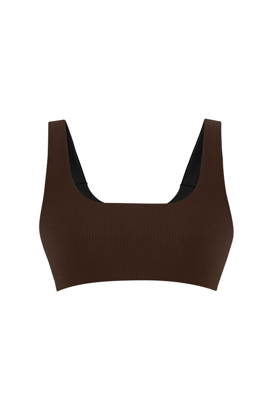 REVERSIBLE  BRA - CACAO