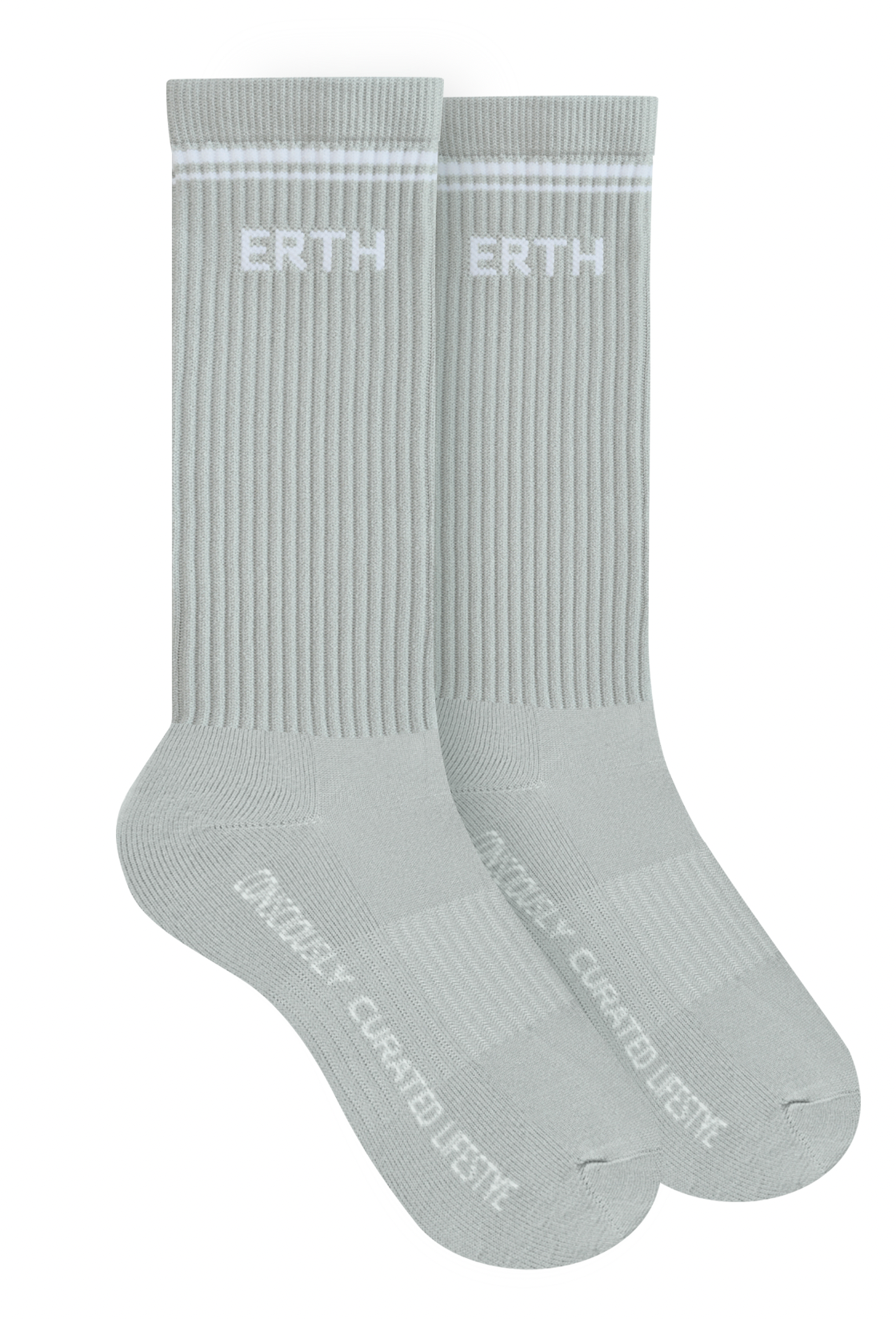 UNISEX STONE GREY SOCKS