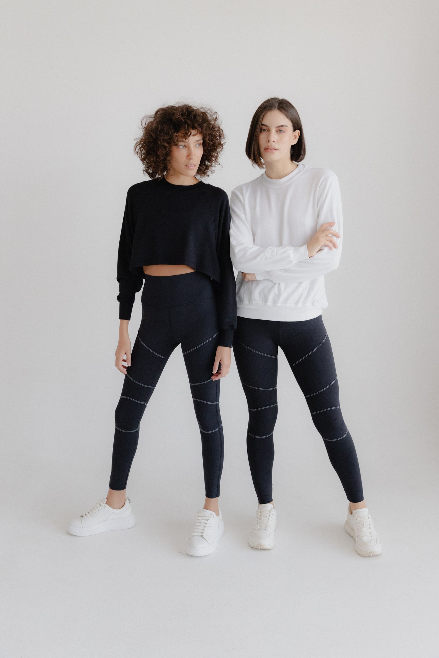 ACTIVE LEGGINGS WHITE SEAMS