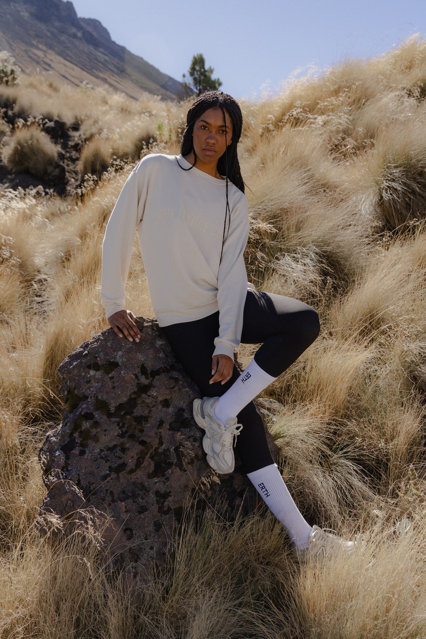 OVERSIZED SWEATSHIRT - SOFT SAND