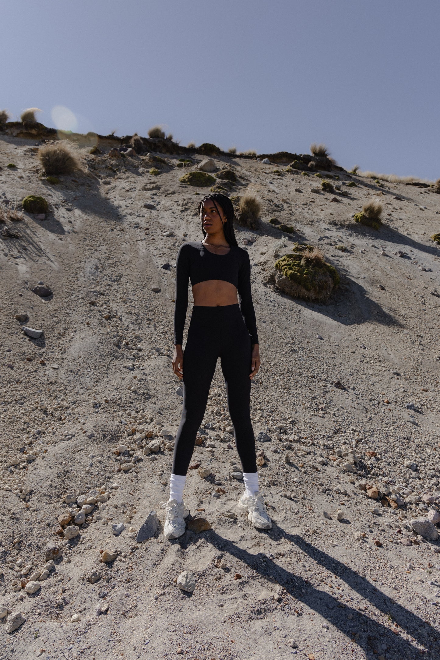 RIBBED TIMELESS LEGGINGS - NIGHT