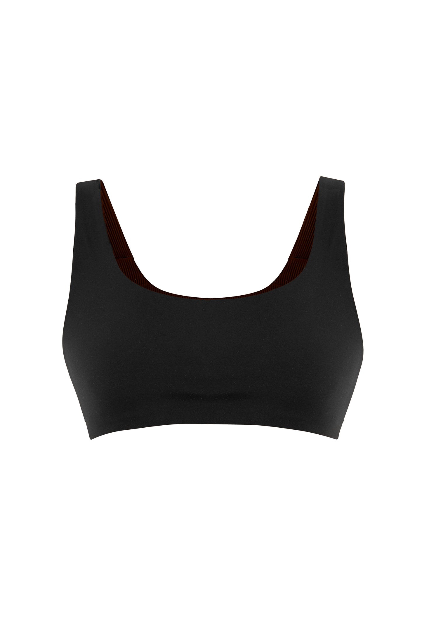 REVERSIBLE BRA - CACAO