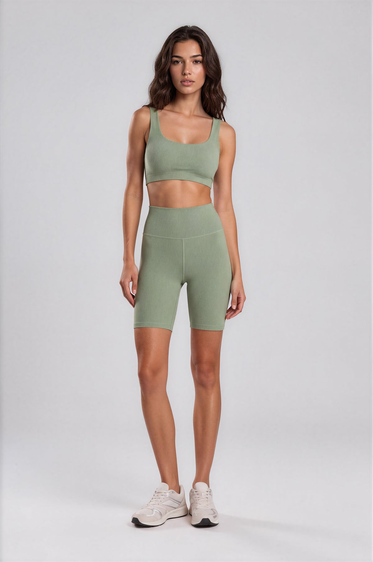 AMAZON - RIBBED BIKER SHORTS