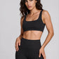 MOONLESS NIGHT RIBBED - REVERSIBLE  BRA