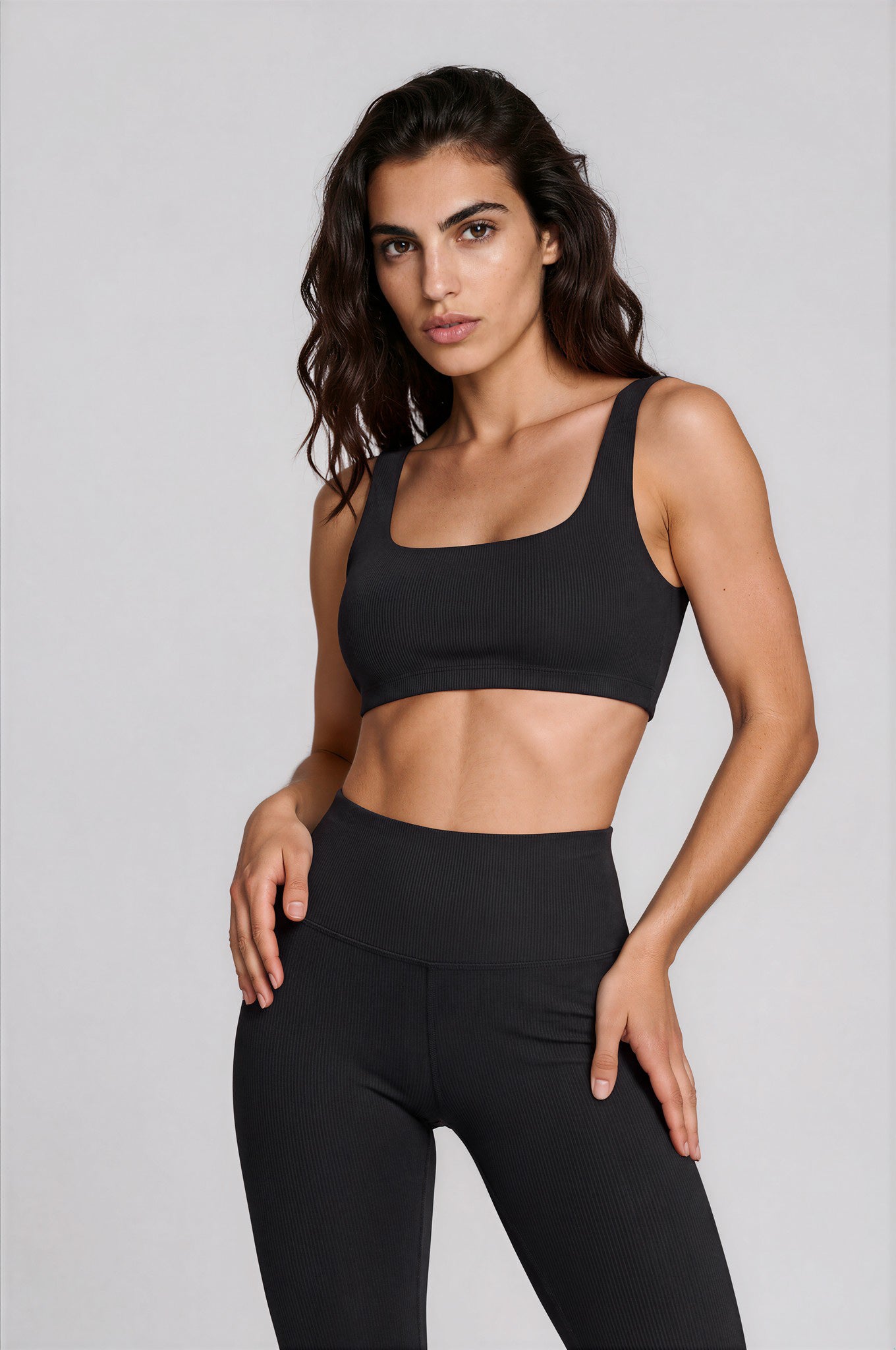 MOONLESS NIGHT RIBBED - REVERSIBLE  BRA
