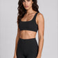 MOONLESS NIGHT RIBBED - REVERSIBLE  BRA