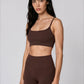 * NEW DROP * CACAO RIBBED -  STRAP TOP