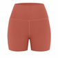 * NEW DROP * TERRACOTA RIBBED BIKER SHORTS