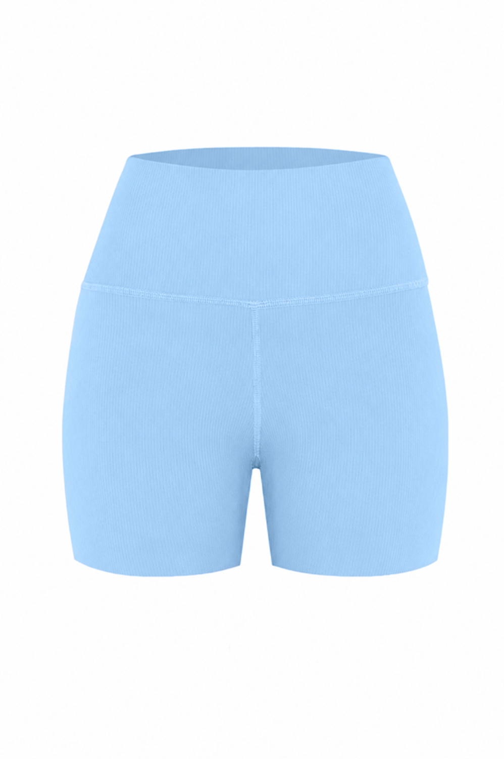 * NEW DROP * CLEAR SKY RIBBED BIKER SHORTS
