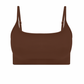 *NEW DROP* CACAO RIBBED -  STRAP TOP