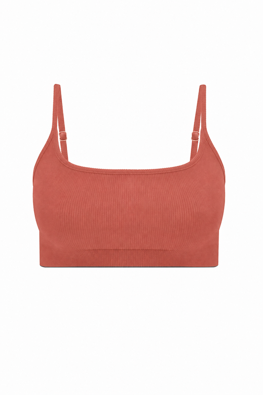 * NEW DROP * TERRACOTA  STRAP TOP LOW