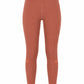 THE EXPERIENCE LEGGINGS - TERRACOTA & PEACH NEON