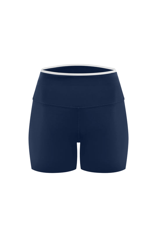 DEEP OCEAN MINI BIKER SHORTS