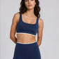 DEEP OCEAN & WHITE STRIPE - TIMELESS BRA