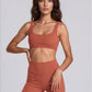 TERRACOTA - RIBBED TIMELESS BRA